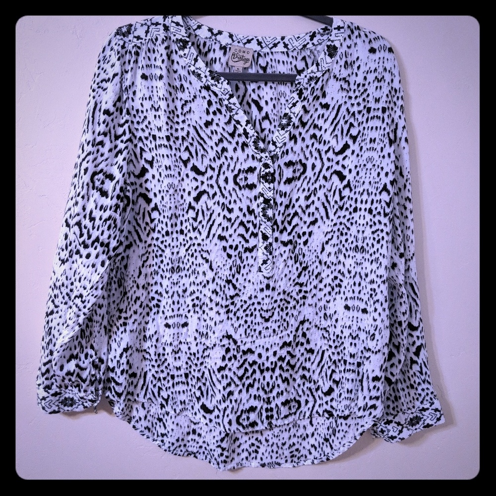 Como Vintage long sleeve blouse